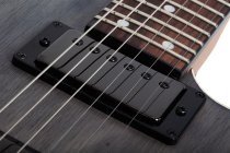 C-1 Standard Electric Guitar, Black Fade Burst Burl 3950-SHC
