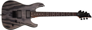 C-1 Standard Electric Guitar, Black Fade Burst Burl 3950-SHC