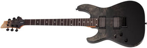 C-1 Standard Left-Handed Electric Guitar, Black Fade Burst Burl 3952-SHC
