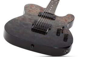 Schecter PT Standard, Black Fade Burst Burl 3955-SHC