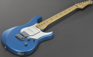 Yamaha PACP12M SB 6-String RH Pacifica Professional Solidbody Electric Guitar w/ Maple Fingerboard – Sparkle Blue