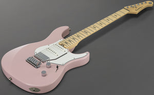 Yamaha PACS+12M ASP 6-String RH Pacifica Standard Plus Solidbody Electric Guitar w/ Maple Fingerboard  in Ash Pink