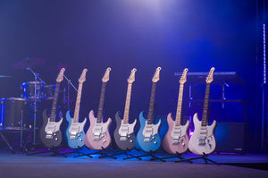 Yamaha PACS+12M SB 6-String RH Pacifica Standard Plus Solidbody Electric Guitar w/ Rosewood Fingerboard in Sparkling Blue