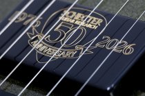 Schecter C-1 50th Anniversary Electric Guitar, Gold Burst 4135-SHC