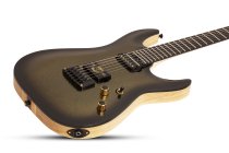 Schecter C-1 50th Anniversary Electric Guitar, Gold Burst 4135-SHC