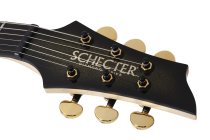 Schecter C-1 50th Anniversary Electric Guitar, Gold Burst 4135-SHC