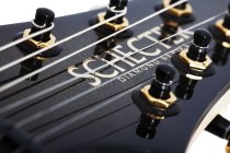 Schecter C-1 50th Anniversary Electric Guitar, Gold Burst 4135-SHC
