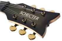 Schecter Tempest 50th Anniversary Electric Guitar, Gold Burst 4136-SHC