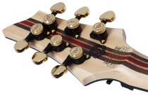 Schecter C-1 FR-S 50th Anniversary Electric Guitar, Gold Burst 4137-SHC