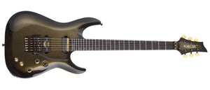 Schecter C-1 FR-S 50th Anniversary Electric Guitar, Gold Burst 4137-SHC