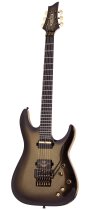 Schecter C-1 FR-S 50th Anniversary Electric Guitar, Gold Burst 4137-SHC