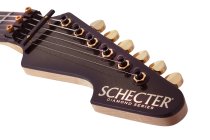 Schecter Avenger FR-S 50th Anniversary Electric Guitar, Gold Burst 4138-SHC