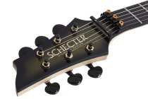 Schecter C-1 FR-S 50th Anniversary Left-Handed Electric Guitar, Gold Burst 4141-SHC