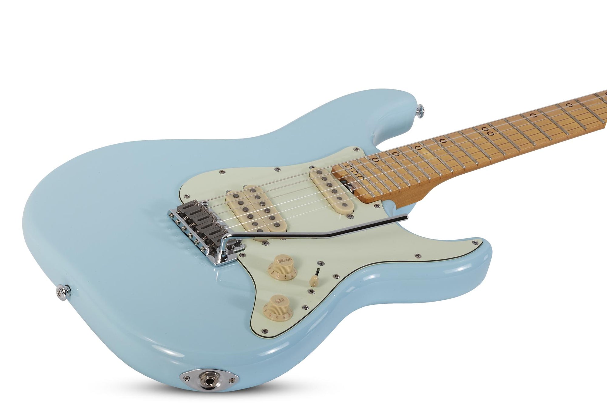 Schecter MV-6 Electric Guitar, Super Sonic Blue 4203-SHC