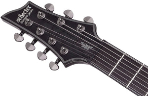 Schecter Hellraiser Hybrid C-7 Series 7 String LH Electric Guitar - Trans Black Burst 1930-SHC