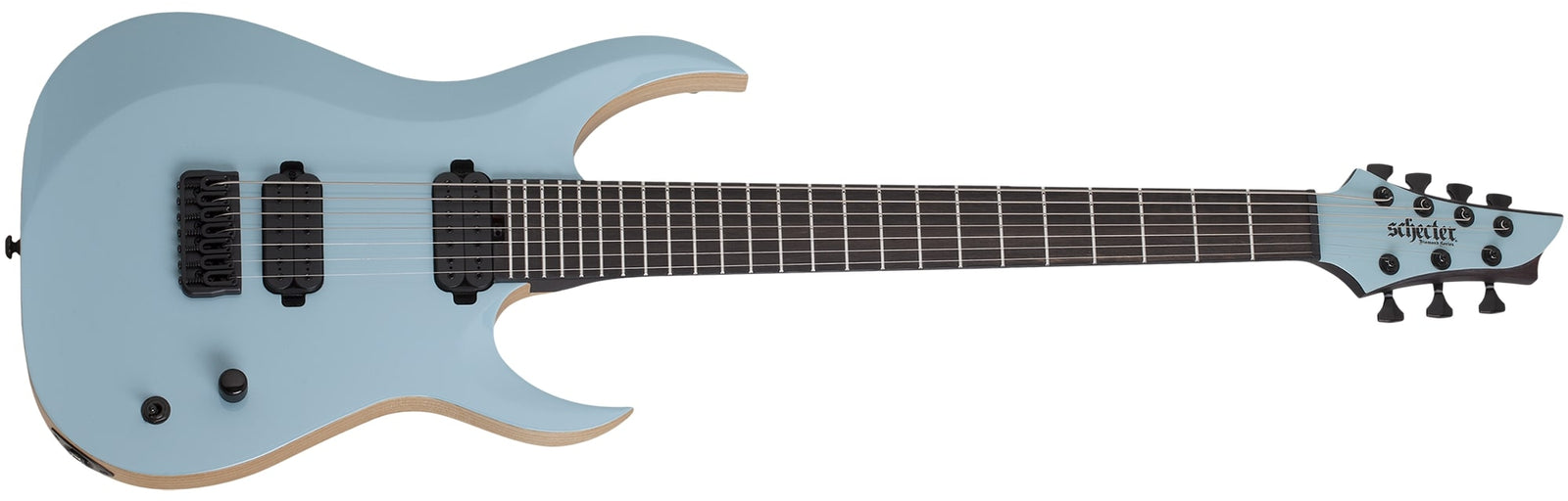 Schecter John Browne Tao-7 7-String Electric Guitar, Azure 469-SHC