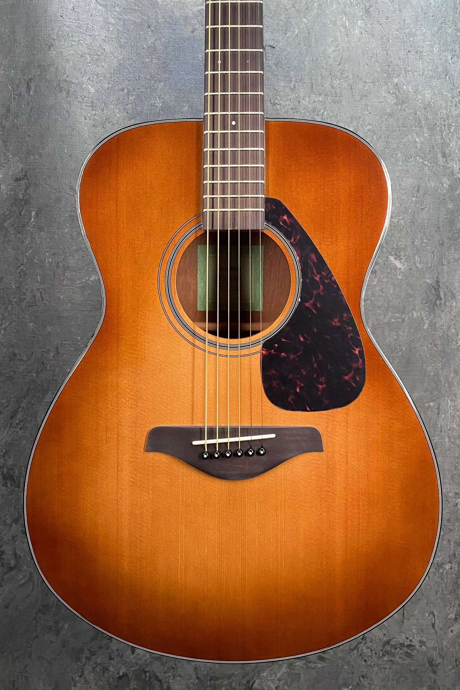 Yamaha FS800 SDB Folk Style 6-String RH Acoustic Guitar-Sand Burst