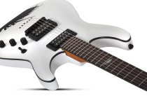Shecter C-1 Jerry Horton 25th Anniversary Electric Guitar, White 523-SHC