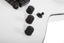 Shecter C-1 Jerry Horton 25th Anniversary Electric Guitar, White 523-SHC