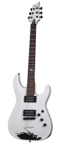 Shecter C-1 Jerry Horton 25th Anniversary Electric Guitar, White 523-SHC