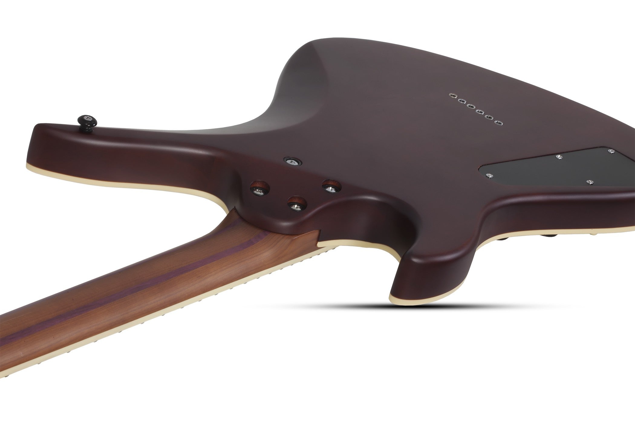 Schecter Avenger Exotic Electric Guitar, Ziricote 581-SHC - The