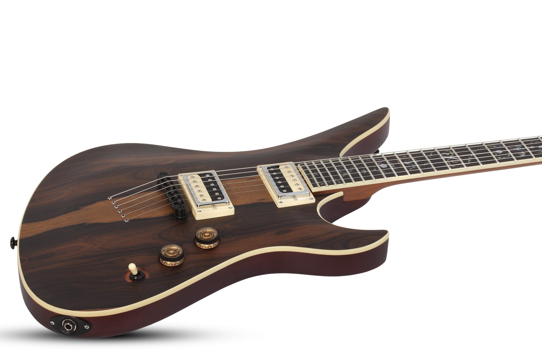 Schecter Avenger Exotic Electric Guitar, Ziricote 581-SHC - The