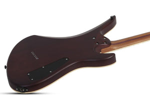 Schecter Avenger Exotic Left-Handed Electric Guitar, Spalted Maple 582-SHC