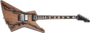 Schecter E-1 FR-S Electro-Resin Electric Guitar, Gloss Natural 605-SHC