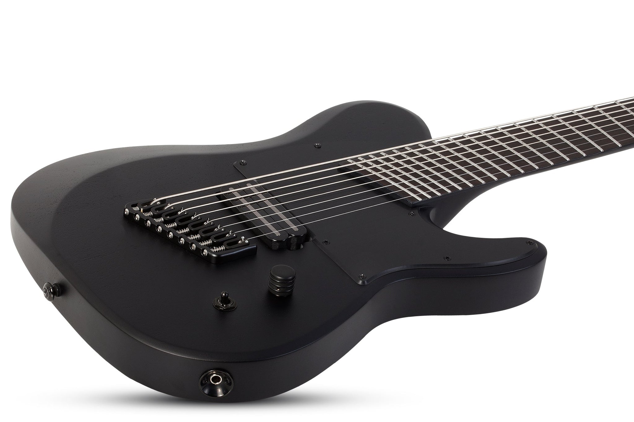 Schecter 10 String Schecter PT-8 Black Ops 8 String Multiscale Electric Guitar, Satin Bla ...