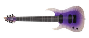 Schecter John Browne Tao-8 Left-Handed 8-String Electric Guitar, Ozone Burst 637-SHC