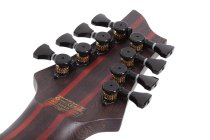 Schecter John Browne Tao-8 Left-Handed 8-String Electric Guitar, Ozone Burst 637-SHC