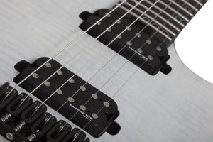 Schecter KM-6 MK-III Legacy Electric Guitar, Transparent White Satin 872-SHC