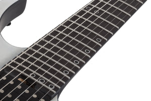 Schecter KM-7 MK-III Legacy 7-String Electric Guitar, Transparent White Satin 874-SHC