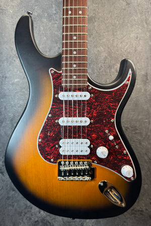 Cort G Series Electric Guitar in Open Pore Sunburst G110-OPSB