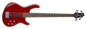 Cort ACTION-PJ-OPB Electric Bass in Trans Red