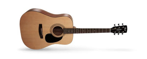 Cort Standard Series Spruce Top Acoustic Guitar in Open Pore Natural