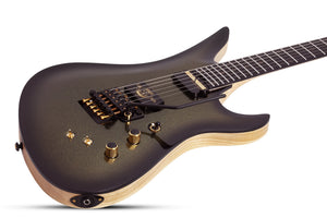 Schecter Avenger FR-S 50th Anniversary Electric Guitar, Gold Burst 4138-SHC