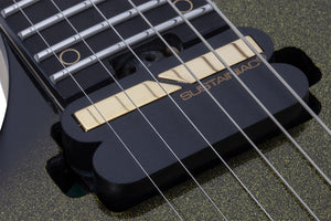 Schecter Avenger FR-S 50th Anniversary Left-Handed Electric Guitar, Gold Burst 4142-SHC