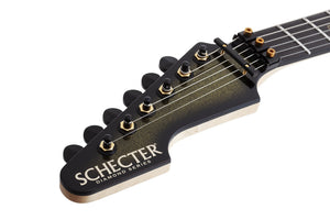 Schecter Avenger FR-S 50th Anniversary Left-Handed Electric Guitar, Gold Burst 4142-SHC