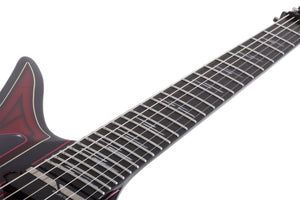 Schecter Avenger FR-S Przym Vespid Electric Guitar, Metallic Red 928-SHC