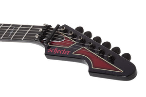 Schecter Avenger FR-S Przym Vespid Electric Guitar, Metallic Red 928-SHC
