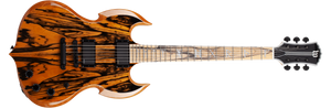 Schecter Wylde Audio Barbarian Pale Moon Ebony Electric Guitar, Gloss Natural 4587-SHC