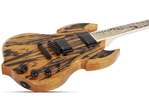 Schecter Wylde Audio Barbarian Pale Moon Ebony Electric Guitar, Gloss Natural 4587-SHC
