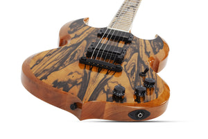 Schecter Wylde Audio Barbarian Pale Moon Ebony Electric Guitar, Gloss Natural 4587-SHC