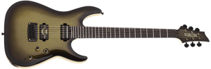 Schecter C-1 50th Anniversary Electric Guitar, Gold Burst 4135-SHC
