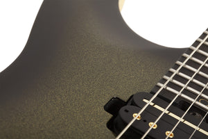Schecter C-1 50th Anniversary Electric Guitar, Gold Burst 4135-SHC