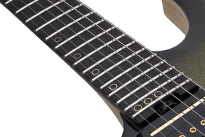 Schecter C-1 50th Anniversary Left-Handed Electric Guitar, Gold Burst 4139-SHC
