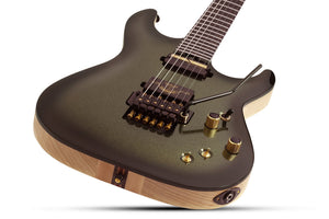 Schecter C-1 FR-S 50th Anniversary Electric Guitar, Gold Burst 4137-SHC