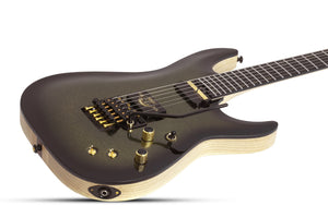 Schecter C-1 FR-S 50th Anniversary Electric Guitar, Gold Burst 4137-SHC