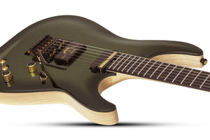 Schecter C-1 FR-S 50th Anniversary Electric Guitar, Gold Burst 4137-SHC